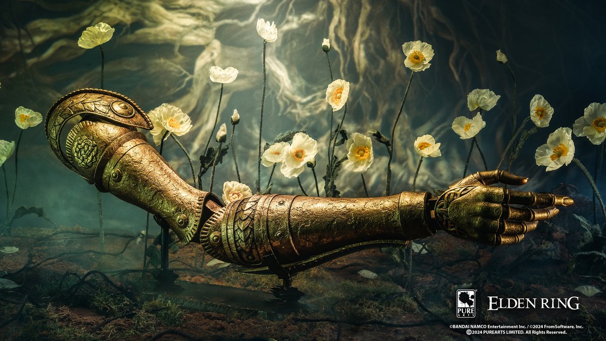 “I am Malenia. Blade of Miquella. And I have never known defeat.” We’re thrilled to present an extraordinary feature of one of the most charismatic characters from the award-winning RPG ELDEN RING. Welcome the ELDEN RING: Arm of Malenia Life-Size Replica. store.ign.com/products/elden…