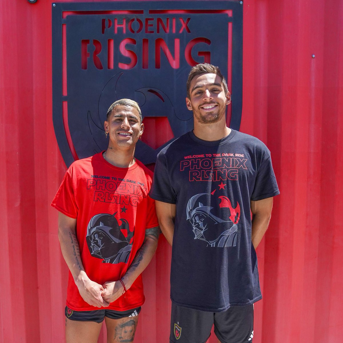 Item of the Match! This Saturday we will be selling our Welcome to the Dark Side t-shirt. This is one shirt to add to the collection. 🎟: bit.ly/PHXvSAC050424 #TodosRojos | @EqualityHealth