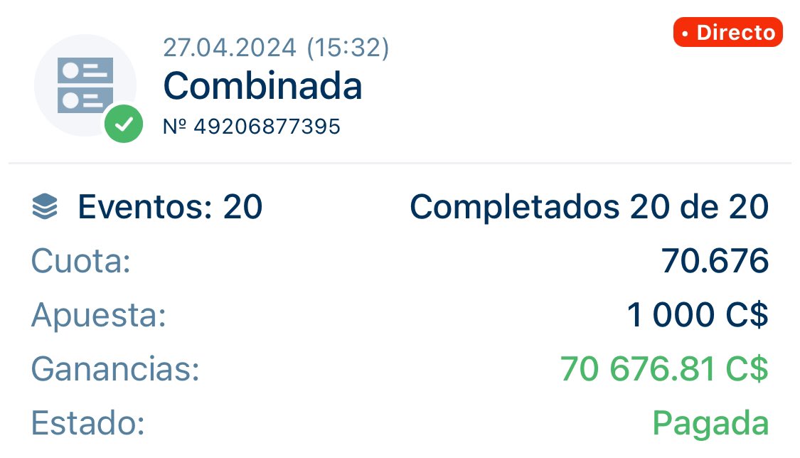 20 de 20 ✅✅😂 

Hablemos de combinadas cornetas jajajaj