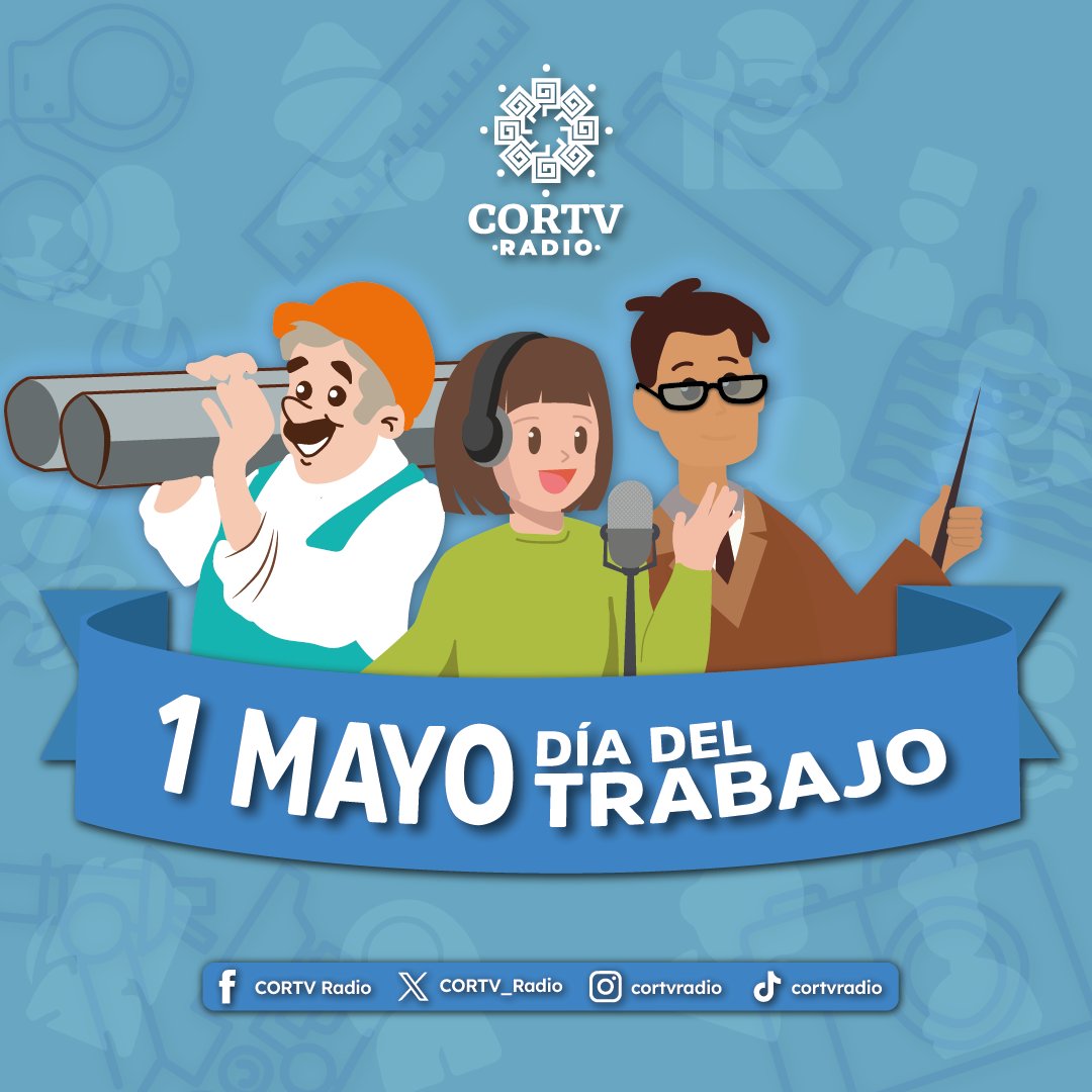 1º de mayo | #DíaDelTrabajo: Una fecha que conmemora la histórica lucha de las y los trabajadores por sus derechos y condiciones laborales justas. ✨ #Oaxaca @cortv
