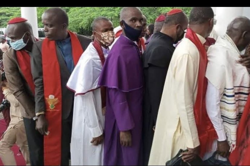 If people who went as far and brought fake bishops are talking so you will still believe them hmm I pity anybody who believes APC when they talk