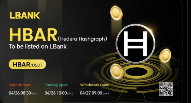 Did people miss the news !! that #HBAR now listed on  #LBANK  - Lbank Have on and off ramps and are a large exchange 745 million in 24 hour trading volume - more volume than Kraken and Kucoin dont even have that #HEDERA #CRYPTO #Altcoins #BTC