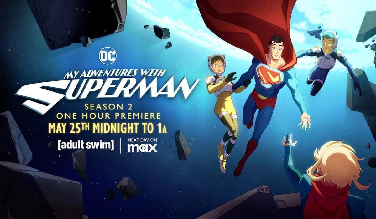 My Adventures with Superman is back on our screens in May, and we couldn't be happier. Get the details here: thepopverse.com/my-adventures-…