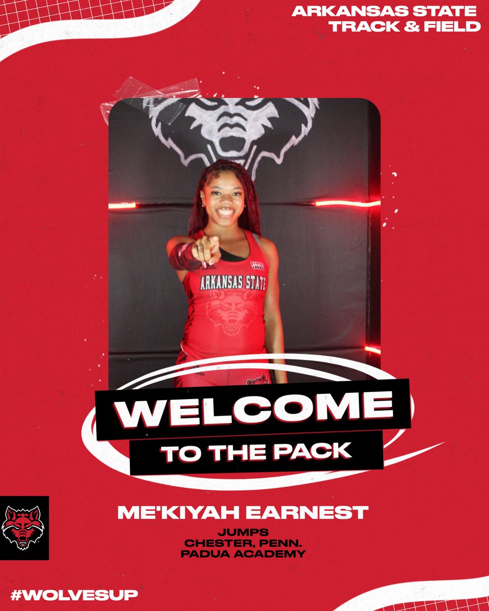 Welcome to the Pack, Me’Kiyah! ✍️ 🐺 Me’Kiyah Earnest ⚫️ Jumps 📍 Chester, Penn. | Padua Academy #WolvesUp