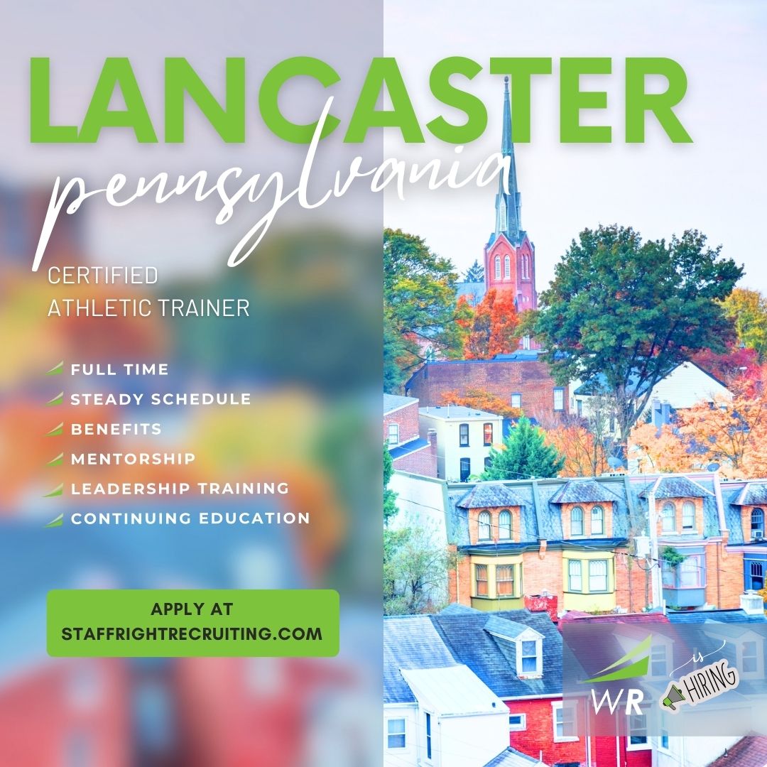 RIGHT this way - Join the #GreenTeam💚 in #LancasterPA! Help us put a dent in healthcare and apply at StaffRightRecruiting.com!
👷‍♂️👷‍♀️
#hiring #wearehiring #nowhiring #athletictraining #jobsearch #atcjobs #atjobs #lancaster #harrisburgpa #lancasterjobs #PAJobs