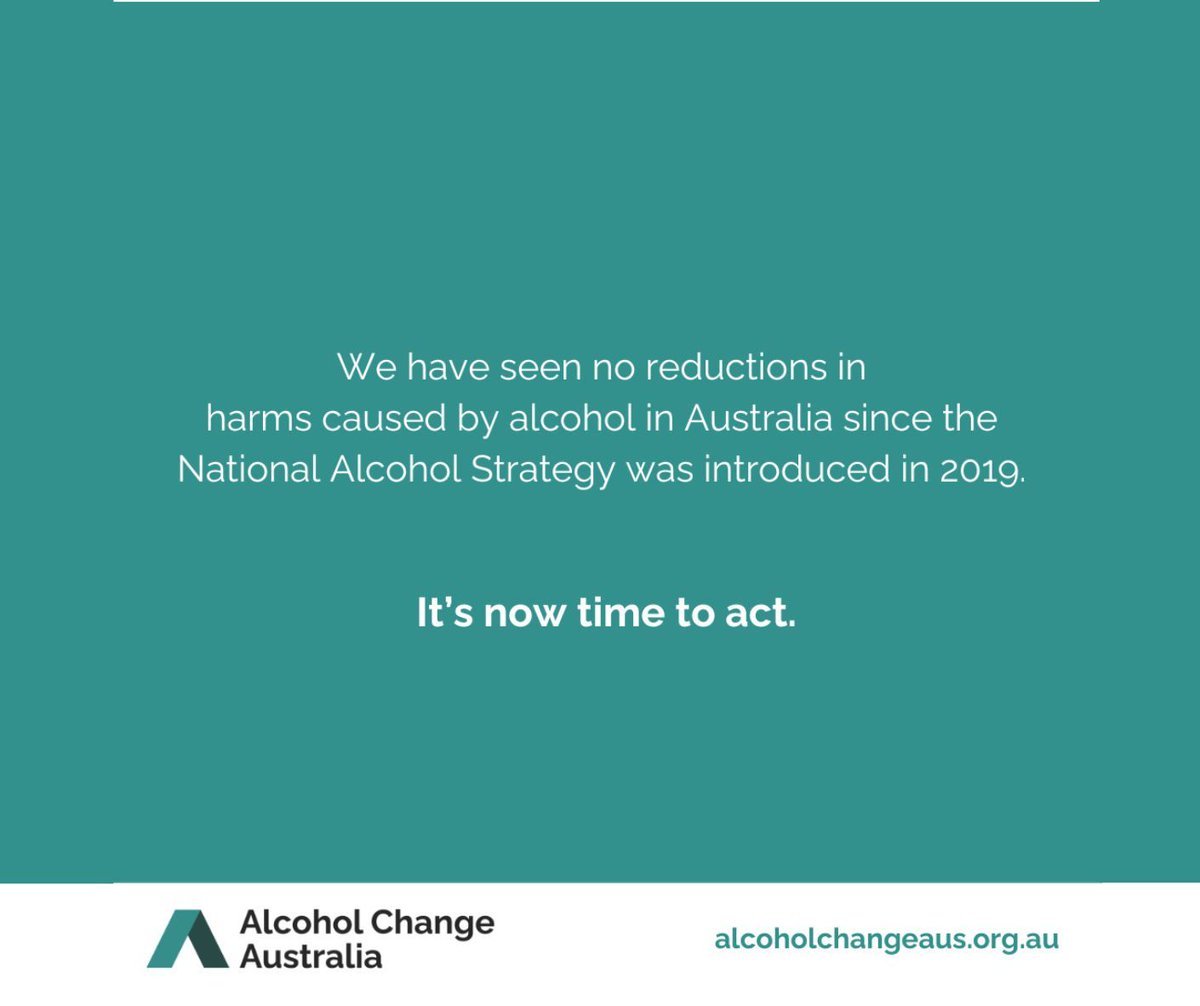 A mid-point review of the National Alcohol Strategy by @AlcoholChangeAU has found minimal or no change in alcohol use or harms since 2019. The evidence is clear that alcohol is causing harm. Change is urgently needed. Read the report at buff.ly/4aLTPIh #alcohol #FASD