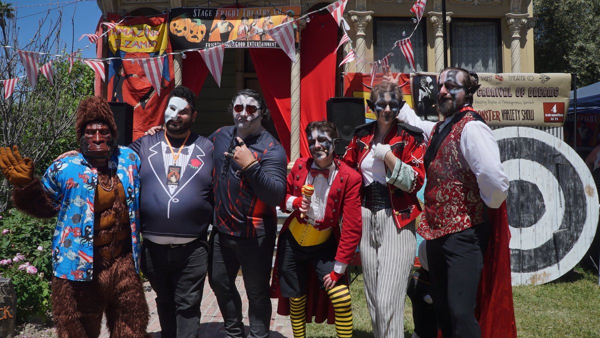 Had a great time at <a href="/spookyswapmeet/">spookyswapmeet</a> 
Hope to see you all next year!
#spookyswapmeet #stagefrighttheater #halloween #cobbscarnivalofdreams #MONSTERS #varietyshow