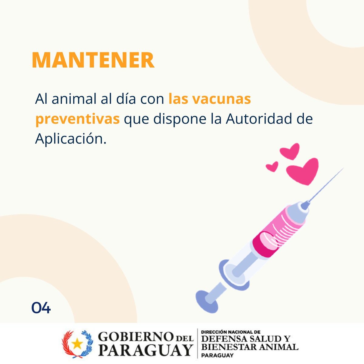 Te recordamos los deberes de los propietarios para con sus mascotas 🐶  

Elaboración: Tobias Penayo Galeano  #GobiernoDelParaguay