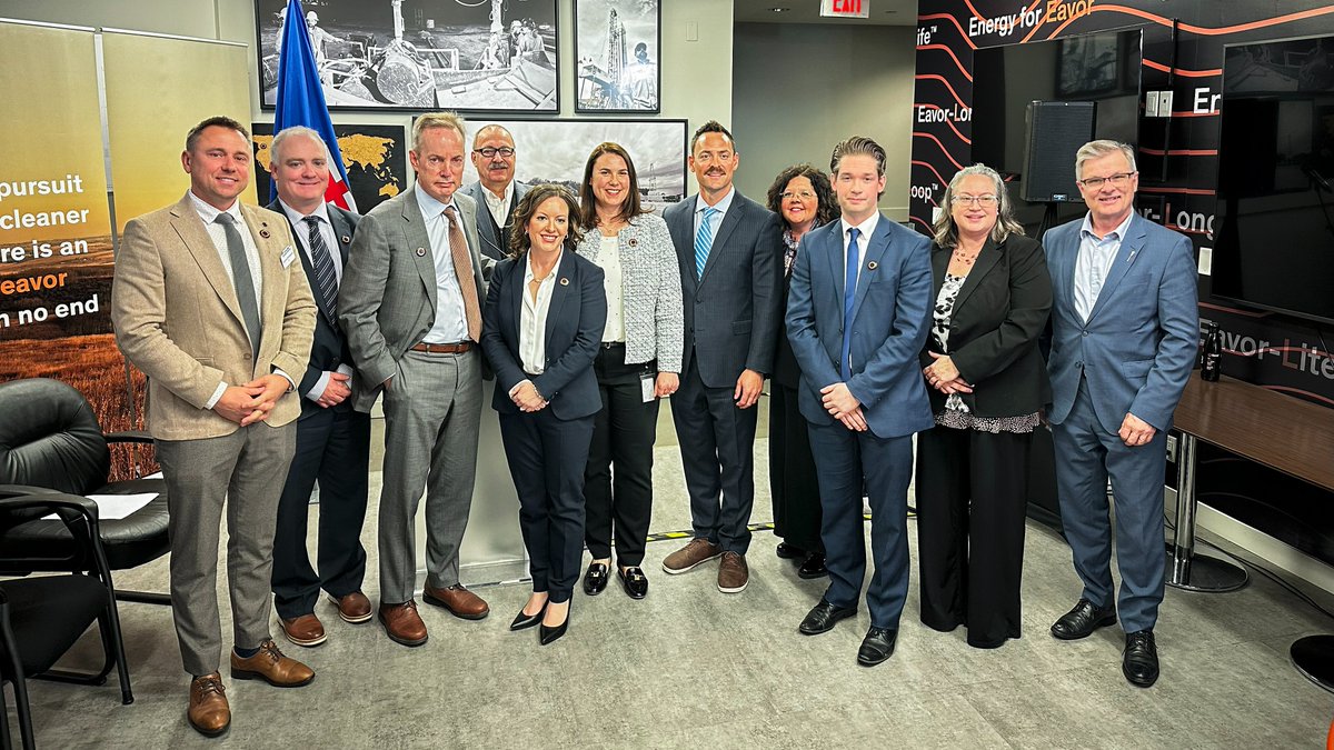 Eavor was pleased to support @rebeccakschulz and @AB_Enviro in announcing the planning and development of the Alberta Drilling Accelerator, which aims to position Alberta as a hub for geothermal technology development. alberta.ca/release.cfm?xI… #EnergyForEavor