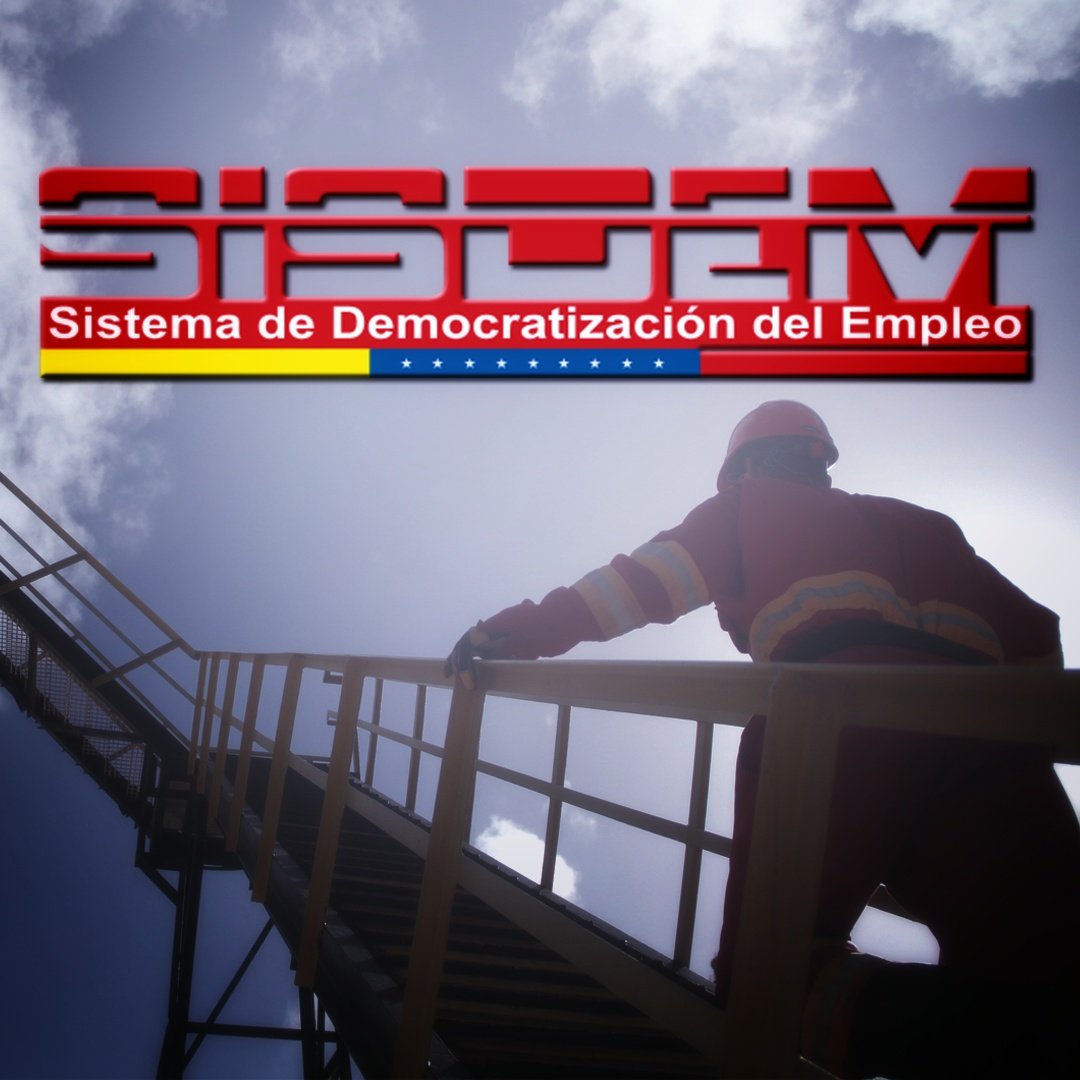 En línea el Sistema de Democratización del Empleo (SISDEM). ¡Equidad y justicia social para los trabajadores y trabajadoras de la industria petrolera! Descarga el PDF de la nueva lista correspondiente al estado Falcón en: acortar.link/ug4kvn Sección: Publicación SISDEM.