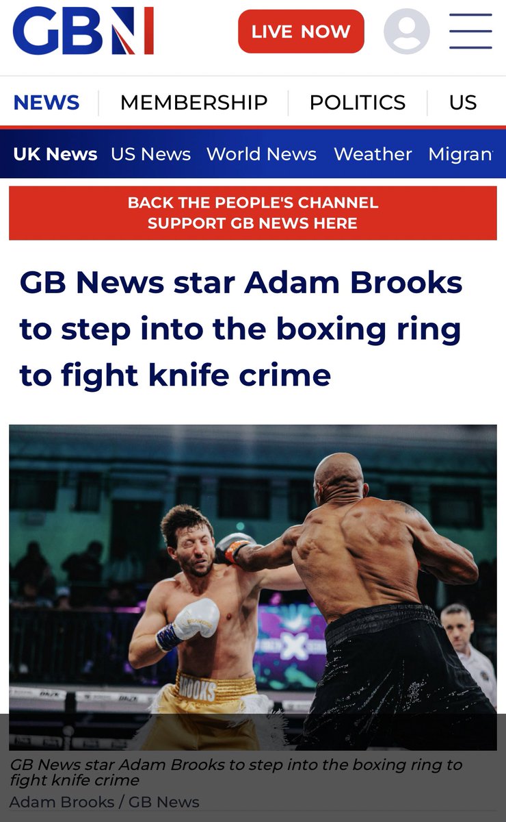 Saturday 11th May🗓️ King Kenny v Adam Brooks LONDON TROXY 🌆 @MisfitsBoxing 🥊 Live on @DAZNBoxing 📺 #KNIVESDOWN 🔪⬇️ Tickets dice.fm/partner/brooks… Article gbnews.com/news/gb-news-a…