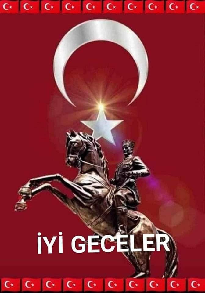 Kalbinde vatan bayrak Atatürk cumhuriyet sevgisi taşıyan asil Türk Milletine #iyigeceler🙏🌙🇹🇷#NeMutluTÜRKÜMDiyene🐺🇹🇷