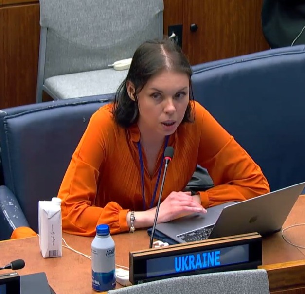 The demographic changes caused by the war require a focus on strengthening #DemographicResilience. Protecting and investing in human capital is essential to foster #Ukraine's development and recovery. -Dariia Marchak, First Deputy Minister of Social Policy of Ukraine #CPD57