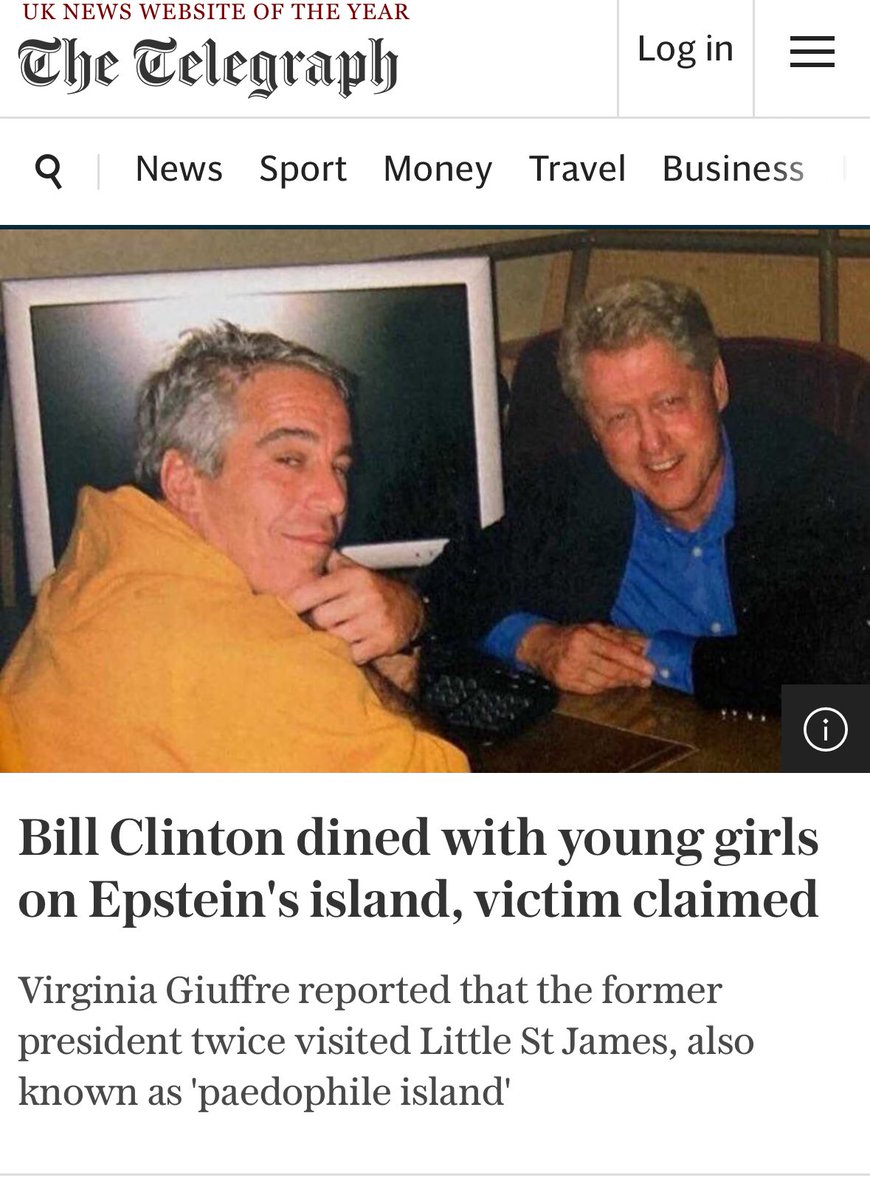 Watching “scoop” and realized that I completely forgot that Hillary Clinton is not just a genocide & mass murder enthusiast, her husband is also mentioned in Epstein’s blackbook as a pedo island regular, and she’s still with him. 
A pedophile’s wife and another pedophile’s friend…