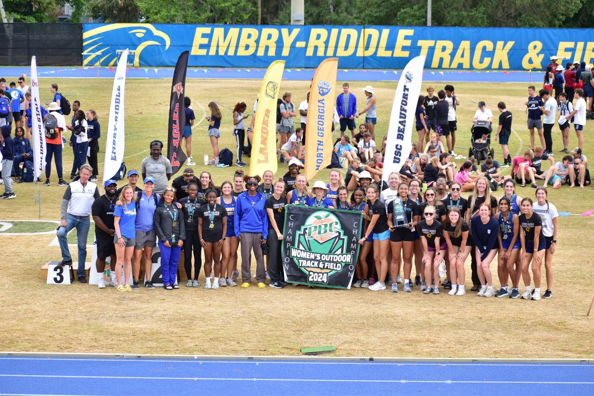 Embry-Riddle Women's Track &amp; Field are the Peach Belt Conference Champions for the sixth consecutive time!!!!

#GoERAU #DaytonasHometownTeam