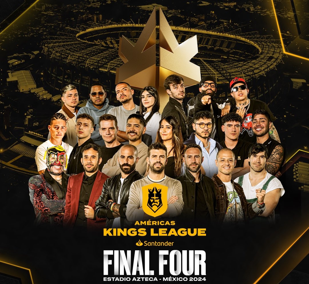 ¡SORTEO! ⏰️⏰️⏰️⏰️

5 ENTRADAS DOBLES PARA LA FINAL FOUR DE LA #KingsLeagueAmericas 

NO TE PIERDAS EL PARTIDAZO ENTRE @PIO_FC Y @PelucheCaligari 😳😳

REQUISITOS:

🔁 DAR RT 
👤 SEGUIR A @UniversoKingsL
🧑‍🤝‍🧑 COMENTAR CON QUIÉN IRÍAS

FIN 01/05/24 A LAS 16.00H 🇲🇽