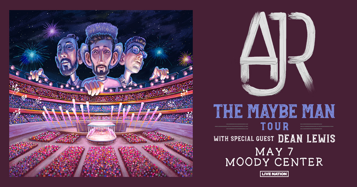 Can we skip to the good part...when @AJRBrothers take over ATX 🙌 Don't miss the trio at Moody Center on May 7! Get tickets → bit.ly/3FN5XL3