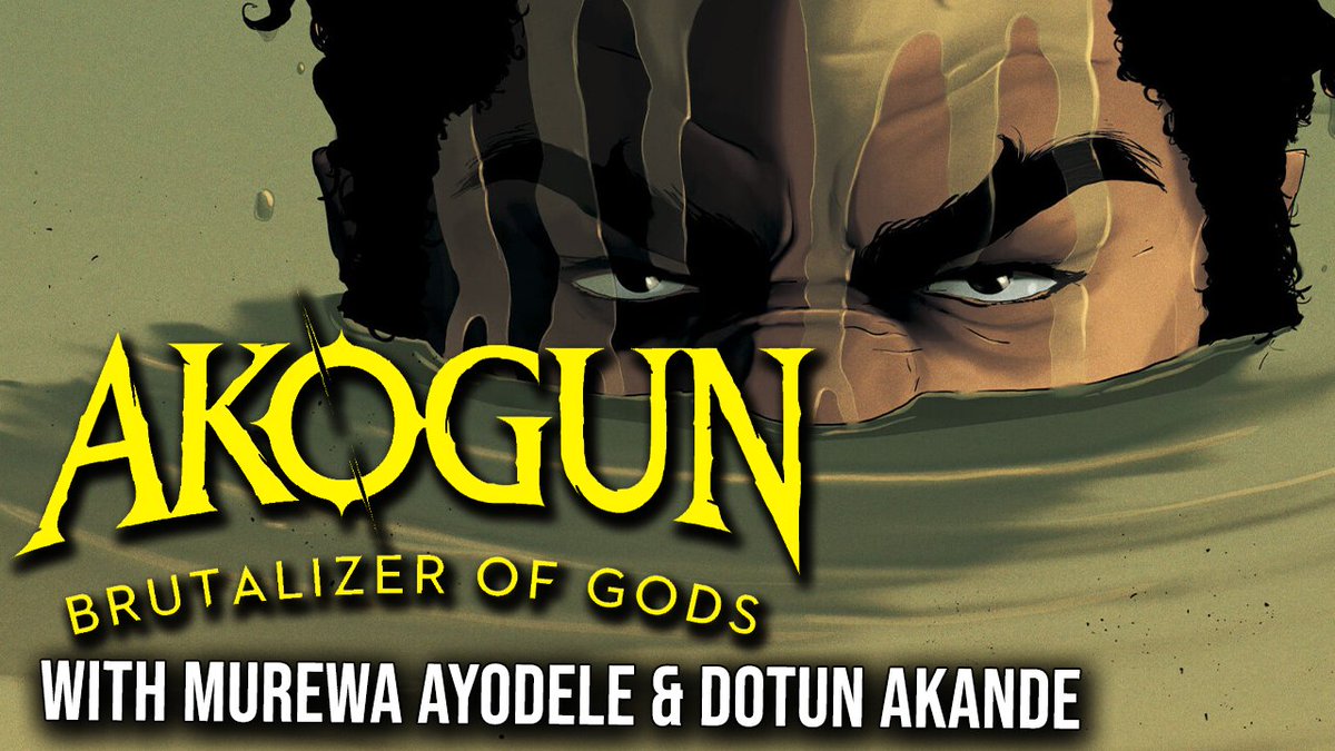 Had the opportunity to chat with some talented brothers, @ayodelemurewa & @Dotun_Ak, about Akogun: Brutalizer of Gods. Go check it out! youtu.be/pLznXx3R_3Q