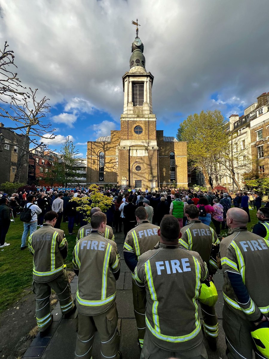 A really moving & packed event to mark the 25th anniversary of the Soho Nail Bomb attack this evening. Thank you Mark Healey & your team I’ve attended many times over the years but tonight felt particularly poignant. Hate will never win here in London. Group 📷 @FatGayVegan