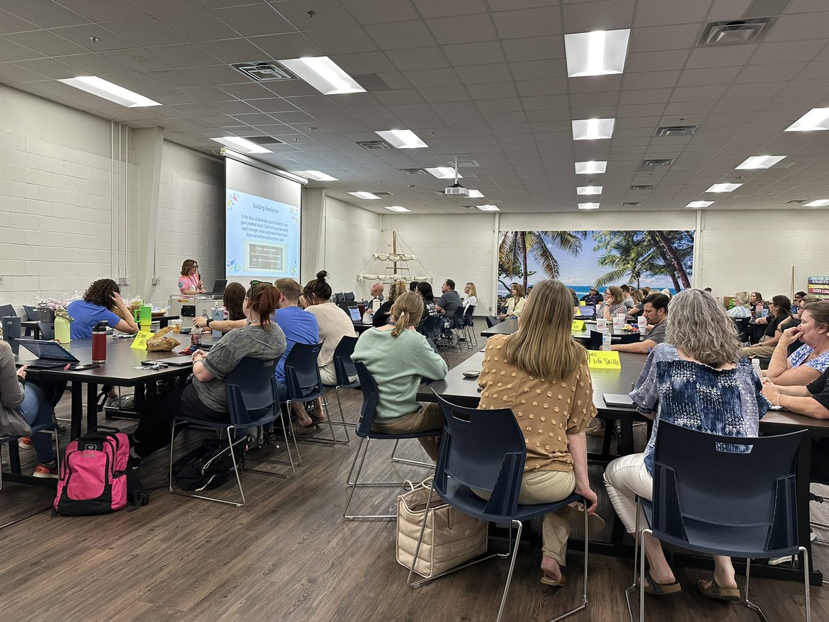 A packed house with NTU SpEd Year 1 teachers and mentors! Celebrating a year of successes! #oneLISD #fyt