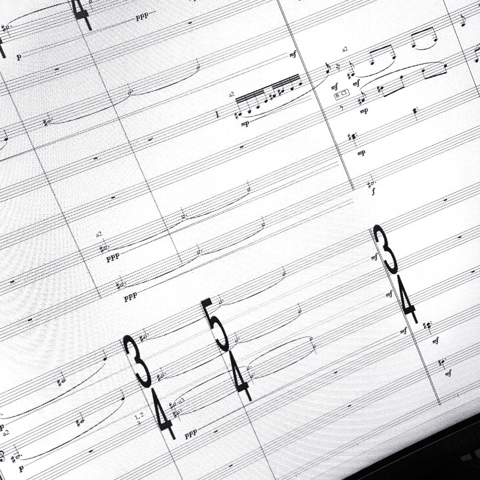 🎵 Close-up 📷 instagr.am/connorpatrickr… ▶️ avid.com/sibelius #composing #orchestra #musicnotation #avidsibelius #sheetmusic #composer #sibelius #avid