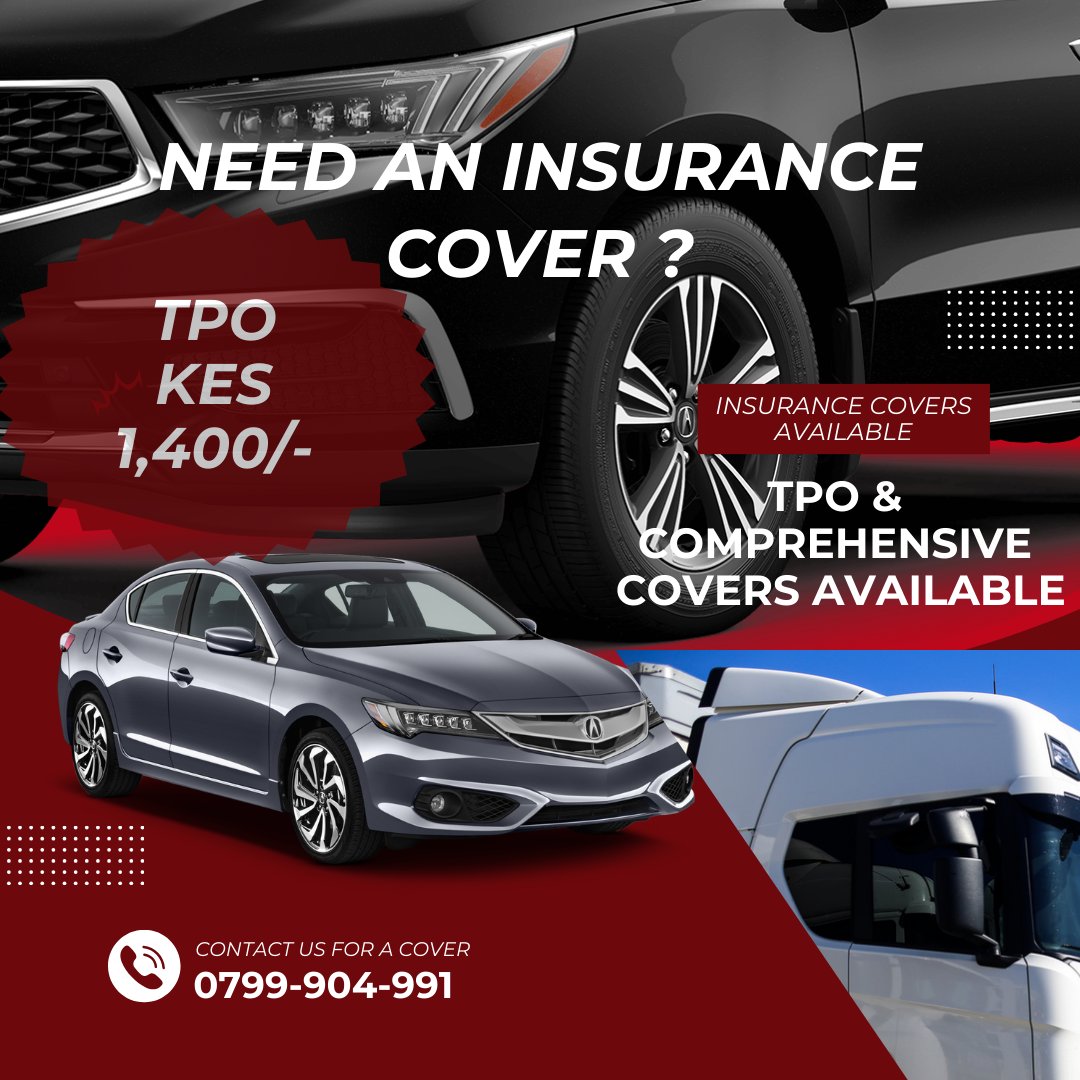 Insure your Moti with Us Today 
✅Third-party Commercial,
✅ Private,PSV and
✅Comprehensives 
✅Installment allowed

WhatsApp or call 📞 0799904991
24/7
#MotorVehicleInsurance 
#IfYouLoveItInsureIt 
#ComprehensiveInsurance 
#thirdpartyinsurance