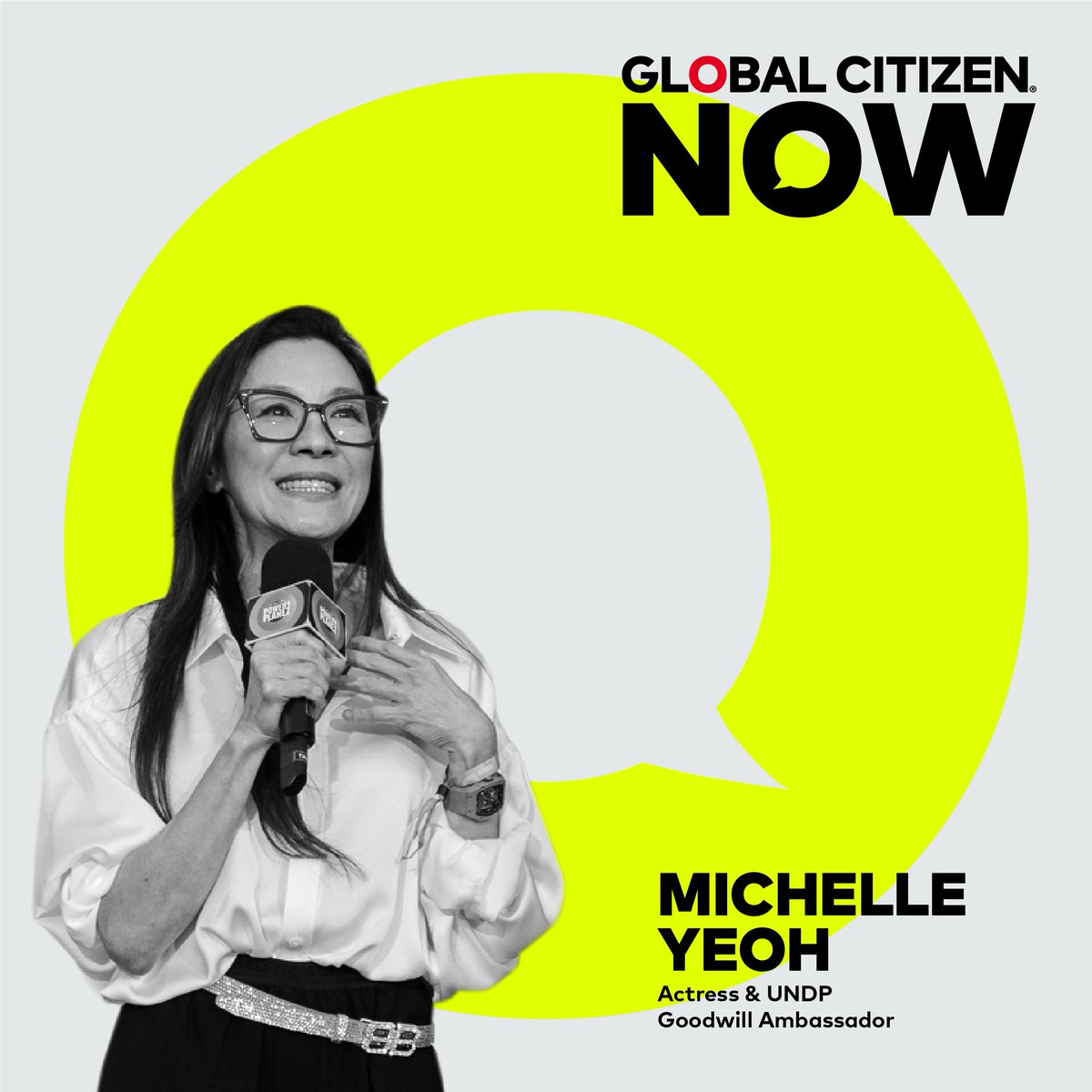 Our Goodwill Ambassador #MichelleYeoh will be at #GlobalCitizenNOW to join in conversation about how we can drive action to end extreme poverty & YOU can join in too. Learn more about @glblctzn’s action summit & bookmark the website to watch on May 1-2: glblctzn.co/e/GC-NOW-24