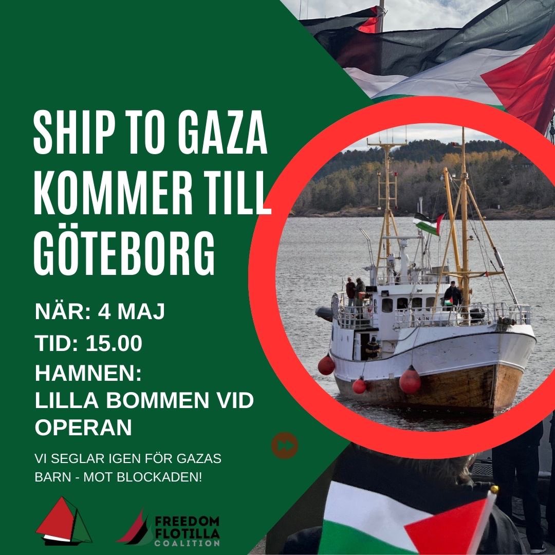 Ship To Gaza Sweden (@shiptogazaswe) on Twitter photo 2024-04-30 21:23:16