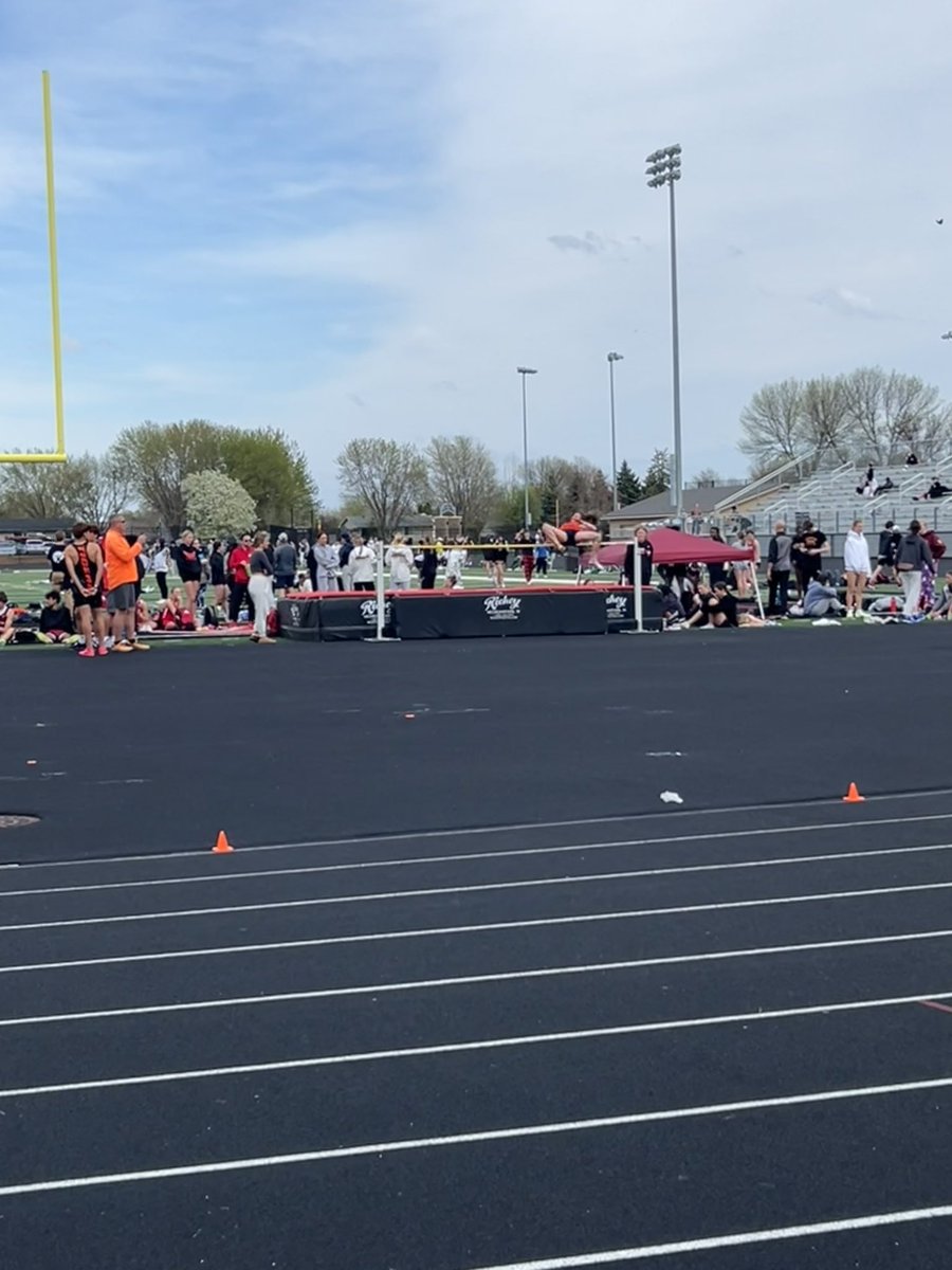 Emma Oden crushing High Jump