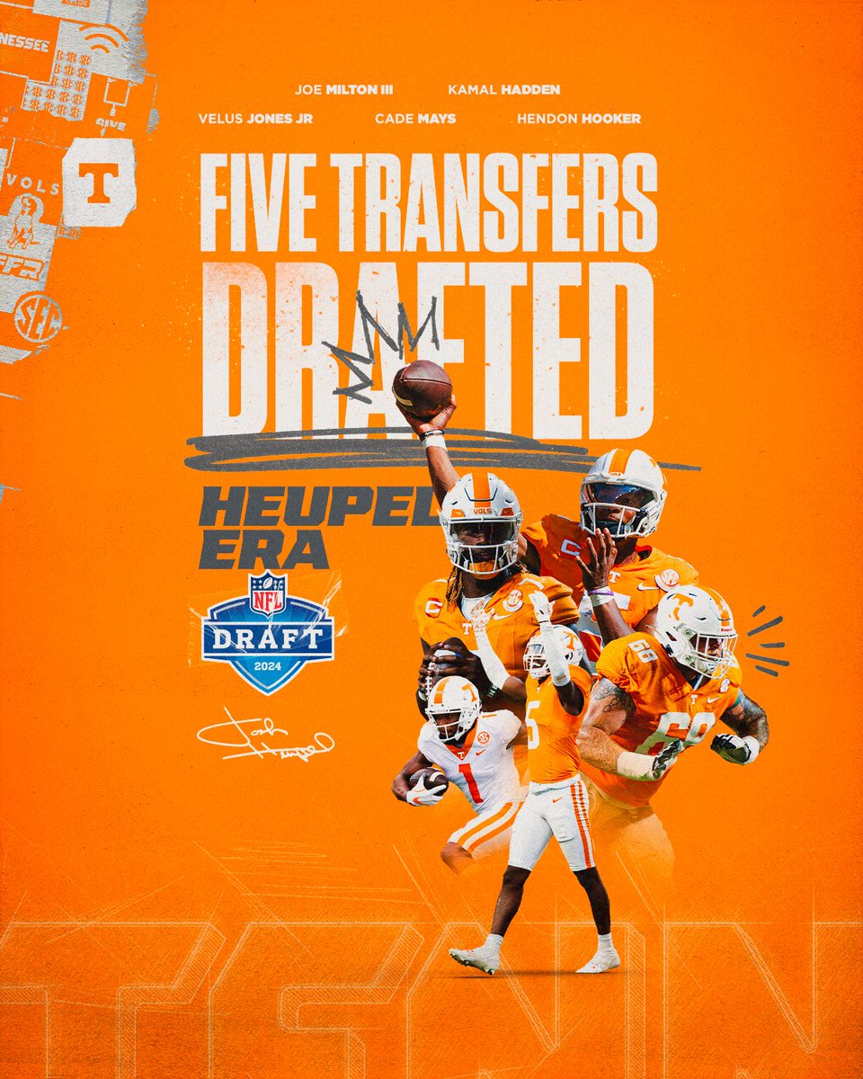 📍 developed 𝗵𝗲𝗿𝗲

#NFLDraft | #NFLVols | #GBO 🍊