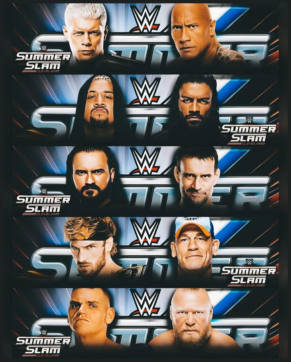 Man. This Summerslam Card.