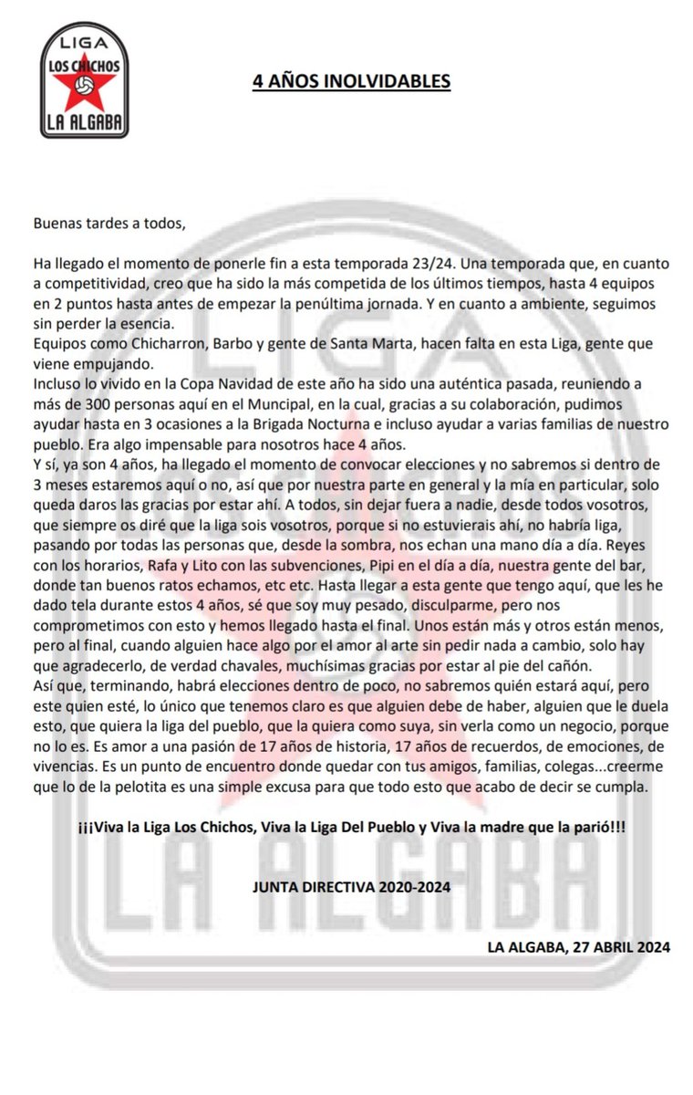 4 AÑOS INOLVIDABLES 🥹🔥⚽️

#ligaloschichos
#laligadelpueblo
#lamejorligadelmumdo
