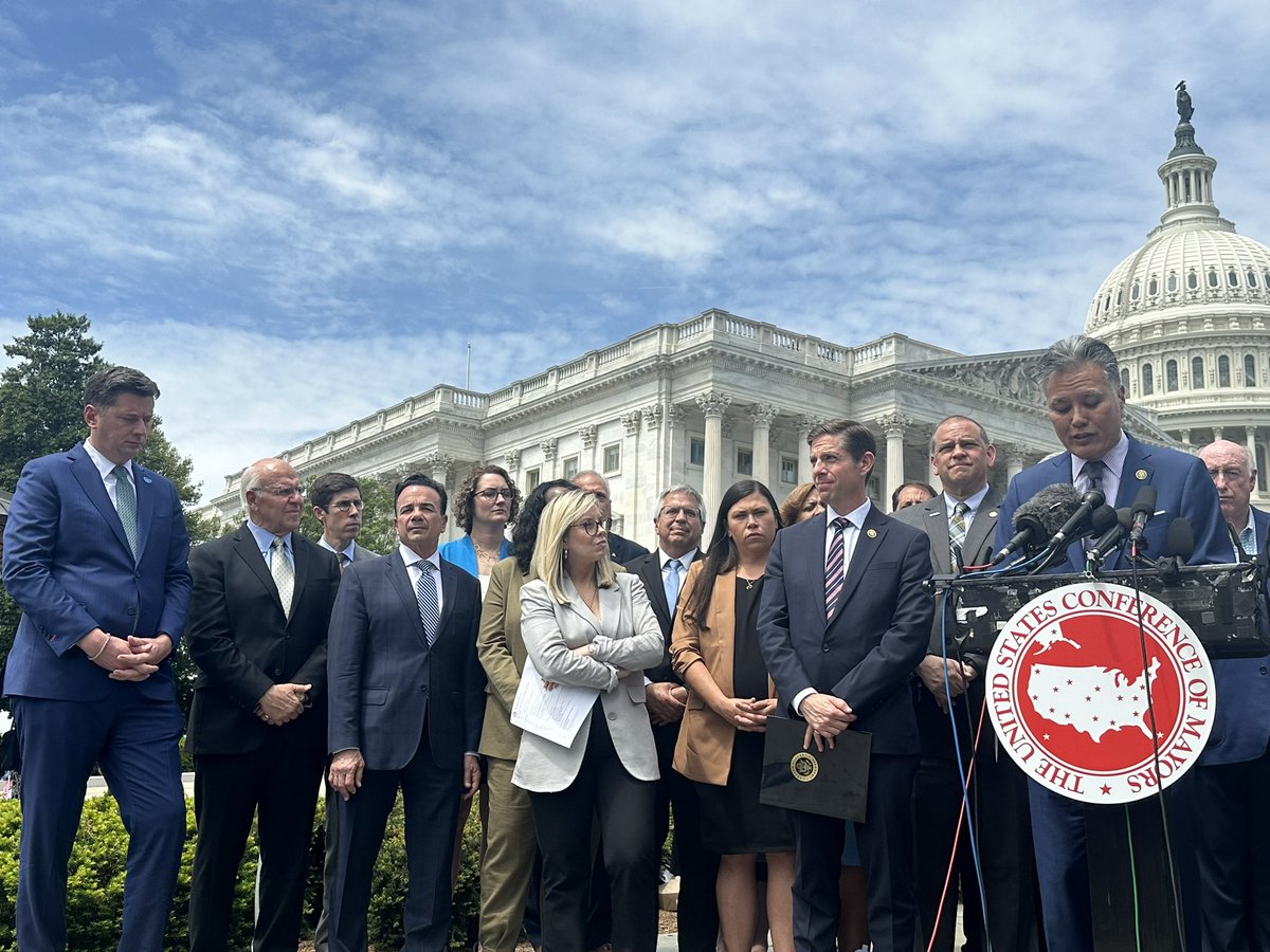 I was proud to join my fellow mayors today to advocate for a federal and local partnership to address the housing crisis we are experiencing head-on.