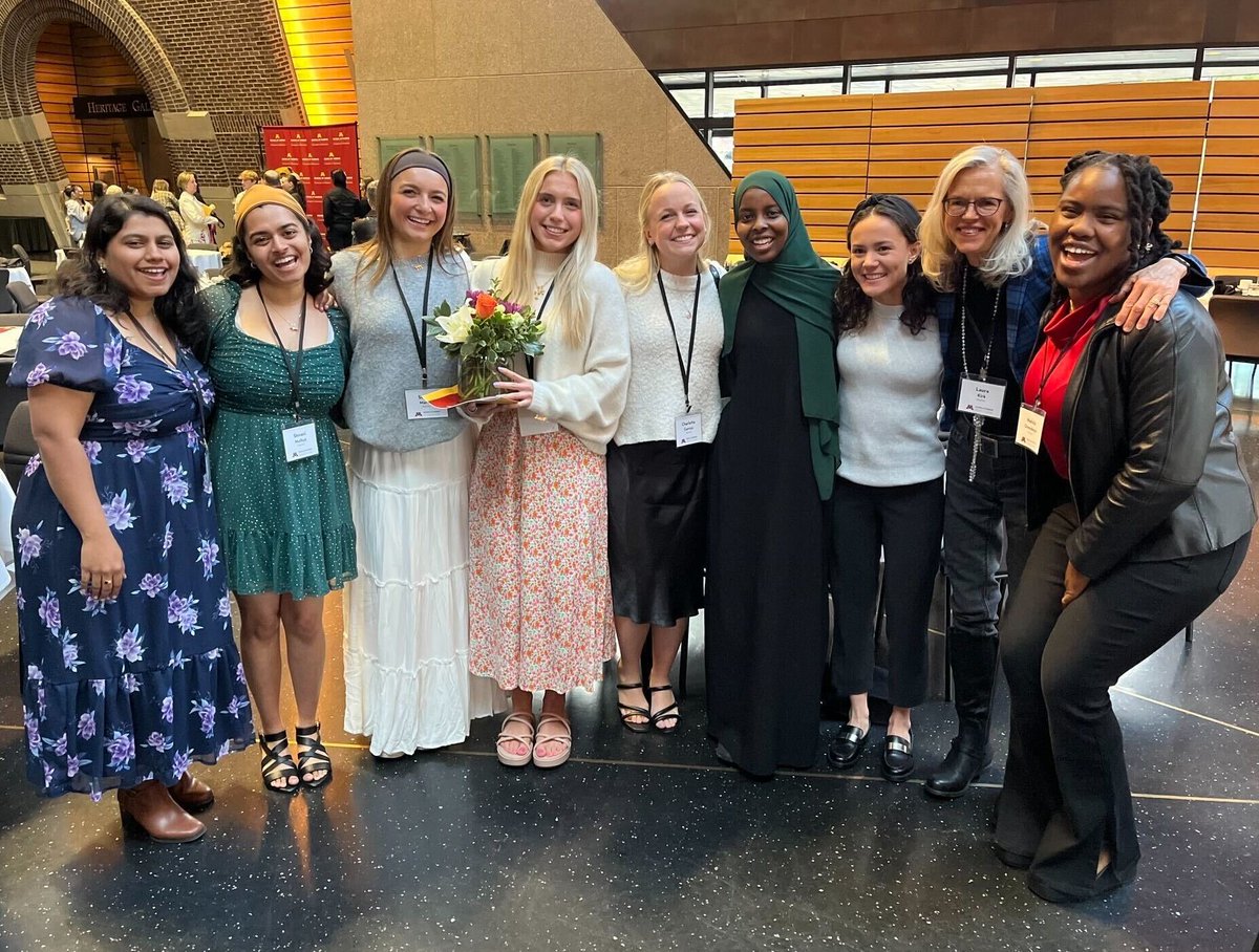 This month, @umnnursing hosted the Dean’s Scholarship Dinner to bring together benefactors and students. This event provided an opportunity to celebrate the $2.3 million that was awarded this year through 612 scholarships! #UMNproud