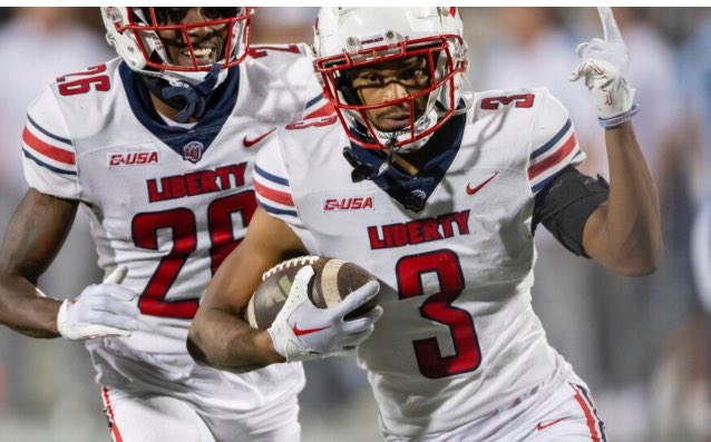I am extremely blessed to receive my 4th division one offer from Liberty Flames football @LibertyFlames @Dj_Mcfadden11 @CoachRay52 @CharlotteRbu