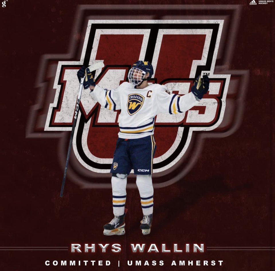 Wayzata standout forward Rhys Wallin has committed to UMass via his Insta. Congrats Rhys!
#StateOfHockey
#HockeyHotbed
#MinnesotaMakesCollegeHockey