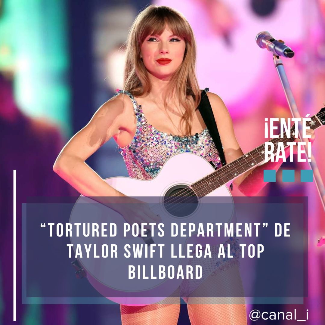 El nuevo disco de la cantante estadounidense Taylor Swift, “Tortured Poets Department”, llegó al número 1 de la lista de ventas Billboard 200, rompiendo récords musicales como una de las artistas que más discos ha colocado en el top, solo superada por The Beatles