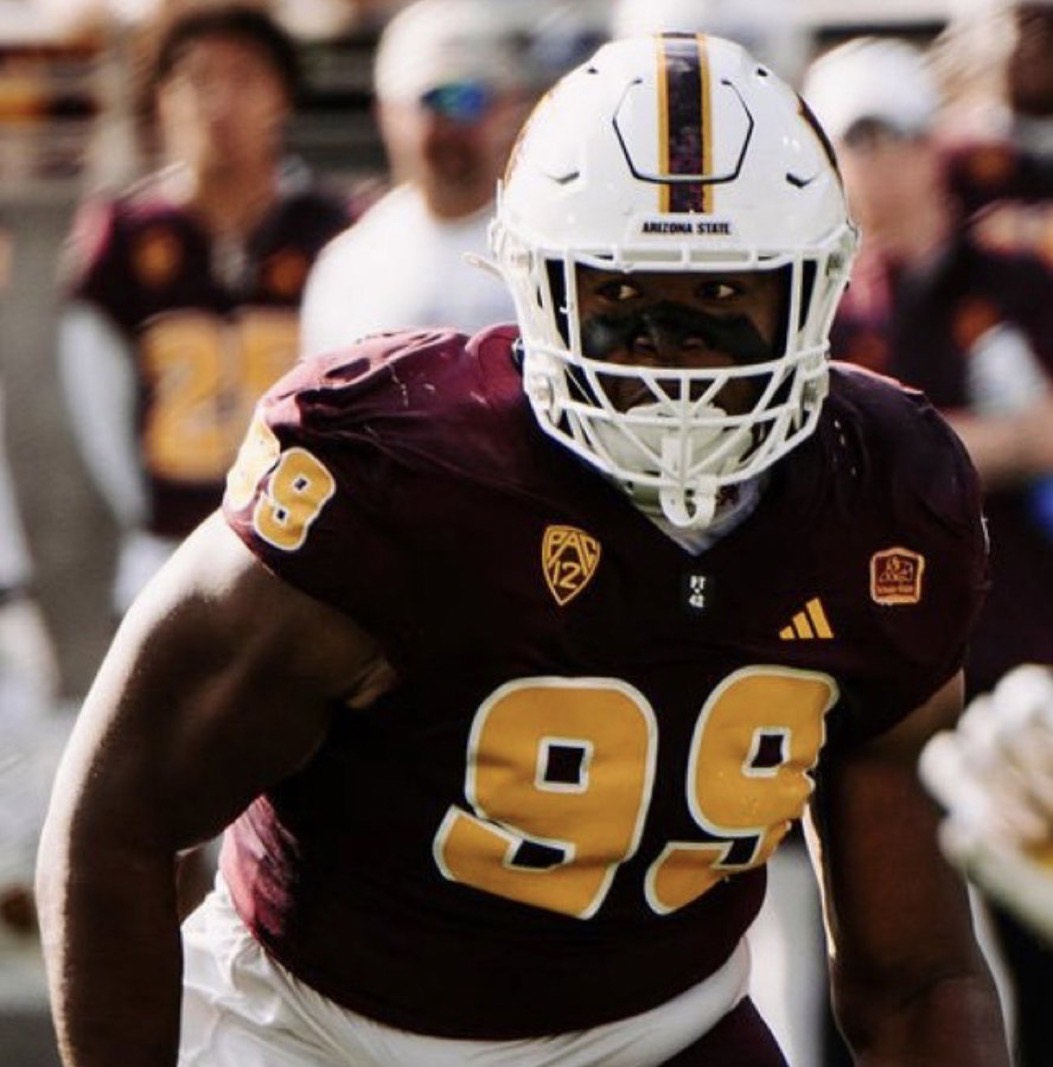 ASU Defensive Standouts( The State Press)
By Jack Kartsonis and Katrina Michalak 

LINK:statepress.com/article/2024/0…

Multiple players showed flashes on the defensive side of the ball, effectively reiterating the potential they've shown throughout spring practices. Among those players