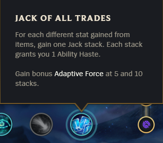 New Rune: Jack of All Trades. Replaces Time Warp Tonic on Row 3. Time Warp Tonic moved to Row 2 and replaces Minion Dematerializer