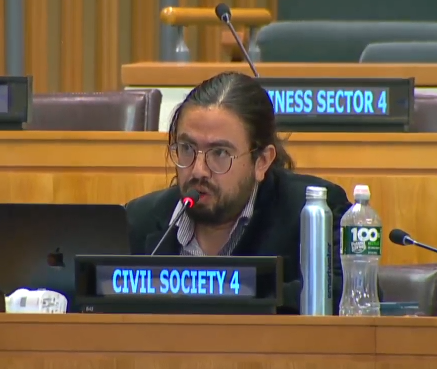 @SergioChaparro8 just spoke at the negotiations for the ToR of a #UNTaxConvention, focusing on the need of improvements to the ABC of tax transparency to work more fully, inclusively & effectively to counter illicit financial flows & enable domestic resource mobilisation.