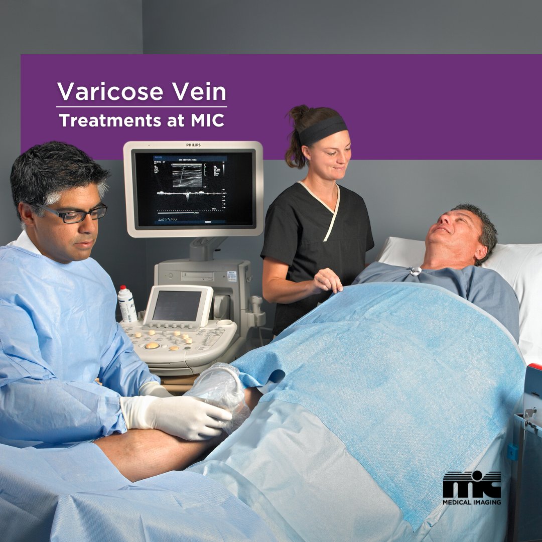 MIC Medical Imaging offers three treatments for venous insufficiency:
Ultrasound-guided sclerotherapy, Radiofrequency ablation and Venaseal™️. 

Alberta Health Care covers assessments only. Treatments @ MIC start at $350 per leg. To learn more, click here: bit.ly/Varicose-Vein-…