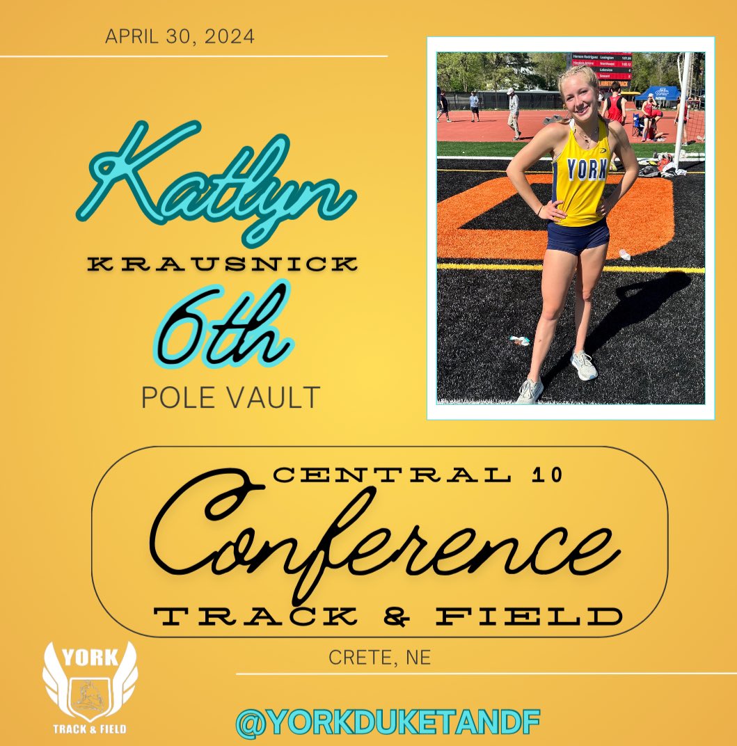 York Track & Field tweet media