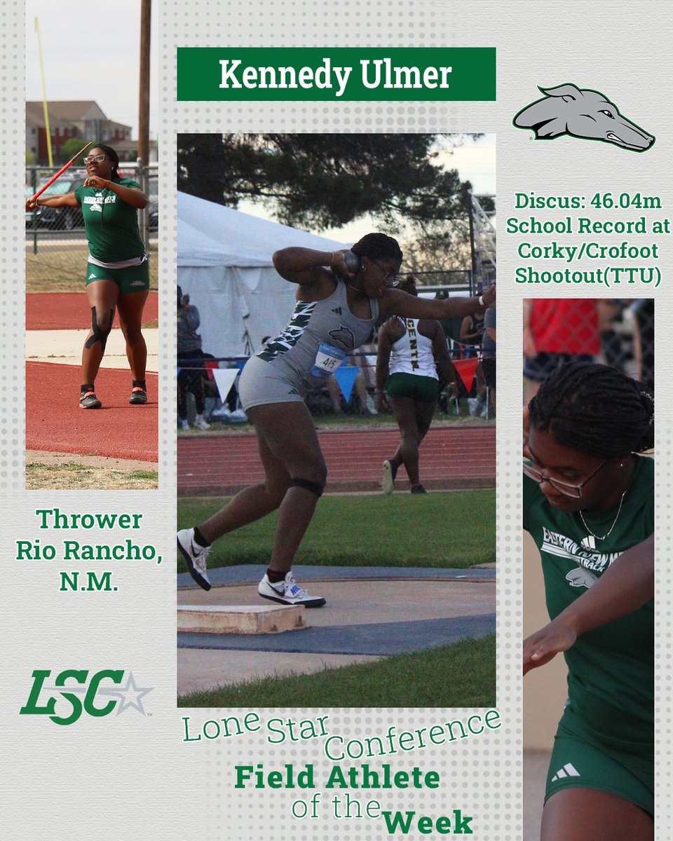 School Record Holder 𝐱𝟐

And she's only a sophomore...

#ITWIT #ALLIN #ENMU