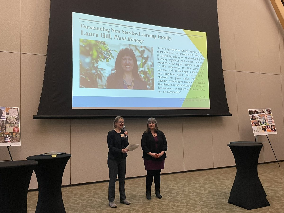 Jeanne Harris (@jmharris777) on Twitter photo Congratulations to Laura Hill for the Outstanding new Service-Learning Faculty award!! <a href="/UVMplantbio/">UVM Plant Biology</a> benefits so much from the partnerships you build with the local community around on Nature-Based Climate Solutions and the opportunities you give our students.🏆🌎🍃 Congratulations to Laura Hill for the Outstanding new Service-Learning Faculty award!! <a href="/UVMplantbio/">UVM Plant Biology</a> benefits so much from the partnerships you build with the local community around on Nature-Based Climate Solutions and the opportunities you give our students.🏆🌎🍃