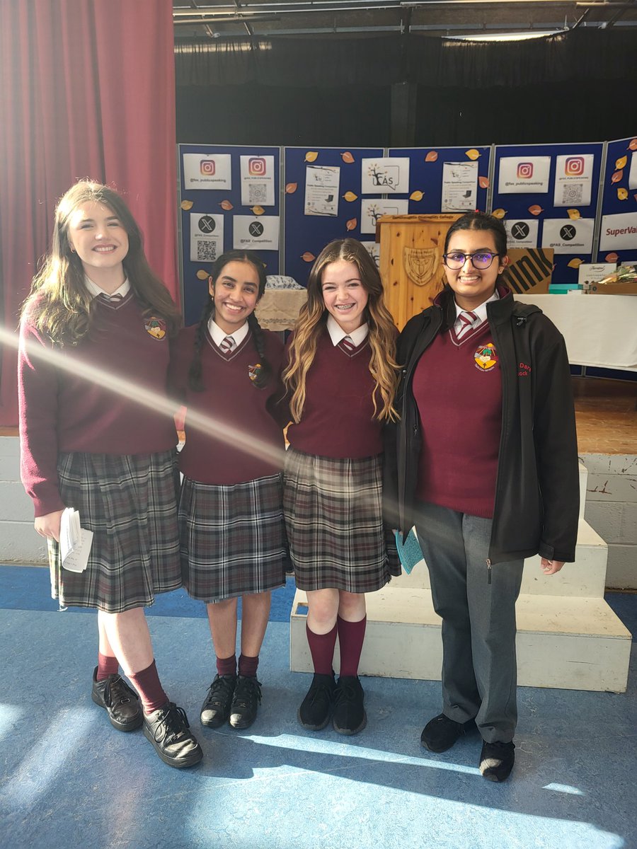SARAH BUTLER (@littlemissb7) on Twitter photo Well done to these shining stars, who were amazing representing Scoil Dara at tonight's <a href="/Dunshaughlin_CC/">Dunshaughlin C.C.</a> <a href="/FAS_Competition/">FÁS Public Speaking</a> finals. The standard was so high. Can't believe its the last one for Jennifer and Ishita as <a href="/scoildara/">Scoil Dara Kilcock</a> students. #scoildarashinealight #publicspeaking Well done to these shining stars, who were amazing representing Scoil Dara at tonight's <a href="/Dunshaughlin_CC/">Dunshaughlin C.C.</a> <a href="/FAS_Competition/">FÁS Public Speaking</a> finals. The standard was so high. Can't believe its the last one for Jennifer and Ishita as <a href="/scoildara/">Scoil Dara Kilcock</a> students. #scoildarashinealight #publicspeaking