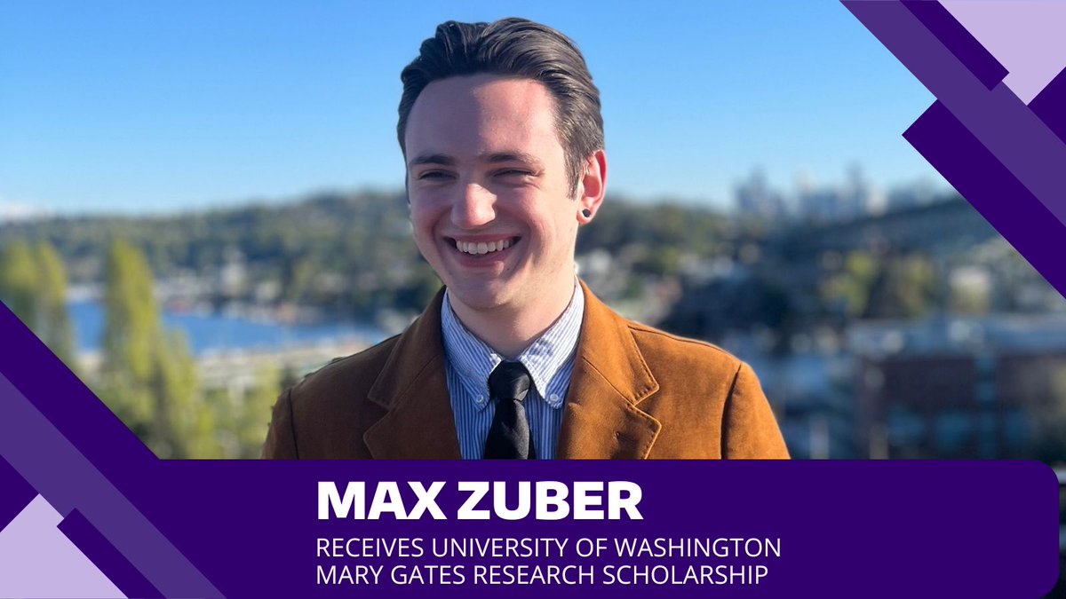 Congratulations to Jackson School
junior Max Zuber for receiving the Mary Gates
Research Scholarship from @UW. Zuber will use the
scholarship for his research on post-Soviet
cybercriminal organizations

More details: bit.ly/4b8aFRa

@UWundergrad @UWArtSci