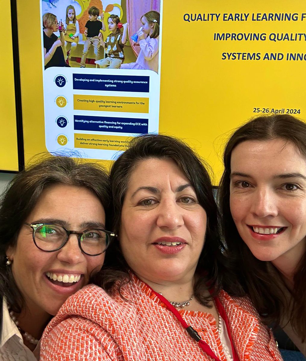 Proud to have these amazing colleagues at @WBG_Education! 

They successfully delivered Education Policy Academies for 100+ in person policymakers across 20+ ECA countries! Reenergizing exchange of good practices and networking to drive positive change. 

#TransformEducation
