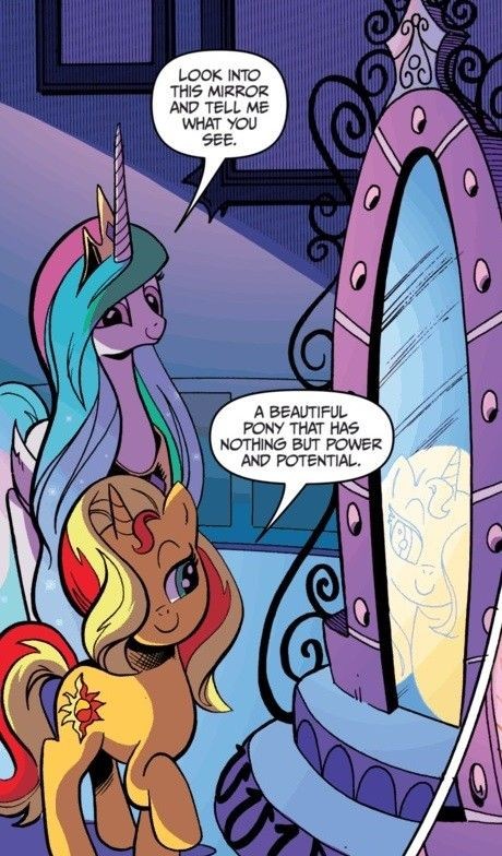 Sunset Shimmer element of humility