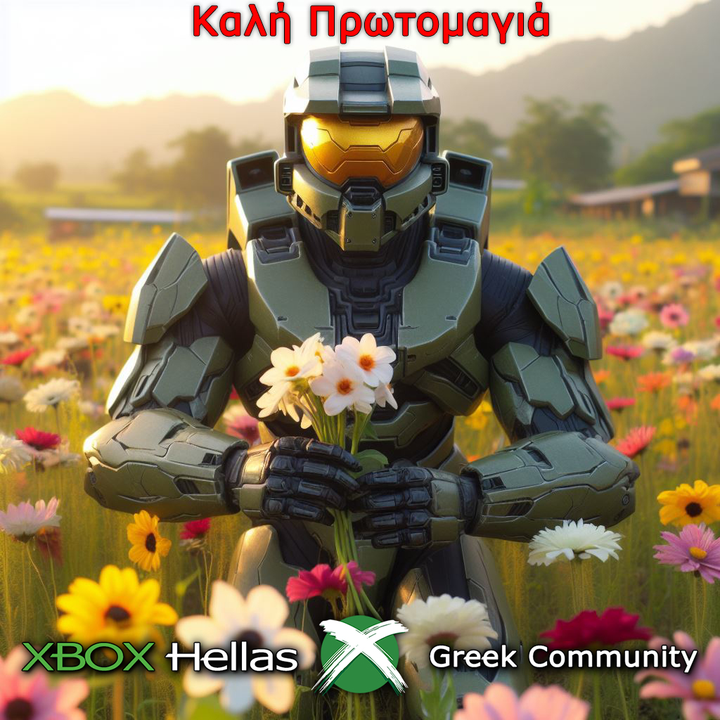 Καλή Πρωτομαγιά σε όλες και όλους.
#Xbox #XboxHellas