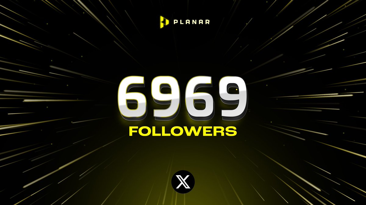 yippee!

Thank you for 6969 followers 💛🫡

Mainnet is coming, Get ready to blast! 💥